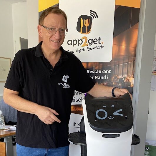 Klaus Hamal Initator des neuen Gastrokonzeptes, Quasseltisch